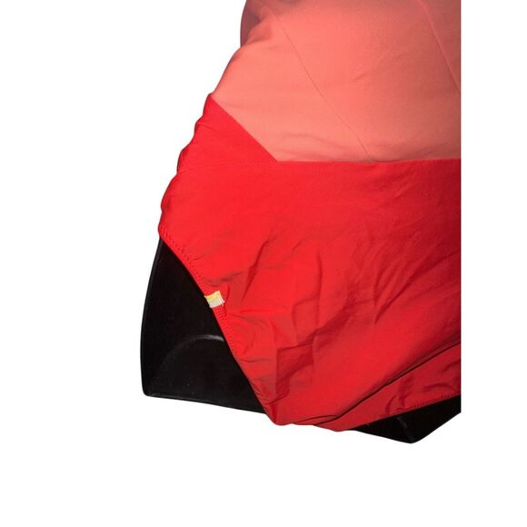 NWOT Summersalt One-Shoulder Swim One Piece - Red and White - Picture 8 of 10